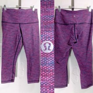 Lululemon Wunder Under Capri ll Diamond Ja…
